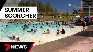Brisbane records hottest December day in four years | 7 News Australia