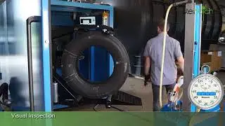 Steinbichler   INTACT V20   Shearography tire inspection + nail hole check