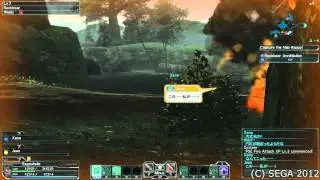 PSO2 Beta - Rockbear Rumble