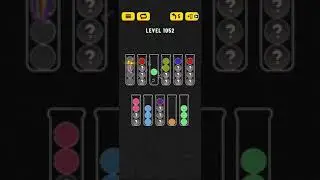 Ball Sort - Color Puzzle Game - Level 1052 - Walkthrough SOLVED by RobotPlayer AI!!!