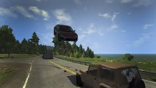 High Speed Traffic Crashes | BeamNg driving | Best Moments #1 | BestCrashes