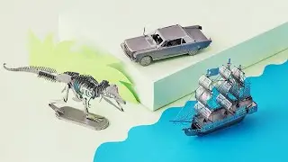 Metal Earth | 3D Laser Cut Metal Model Building Kit