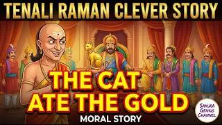 Tenali Raman Clever Story | The Cat Ate the Gold | Moral Story