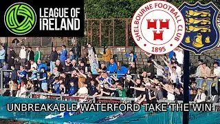 WATERFORD STUN SHELS AT TOLKA PARK | SHELBOURNE VS WATERFORD LOI PREMIER DIVISION