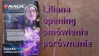 Liliana Planeswalker Deck Core Set 21 opening om&oacute;wienie por&oacute;wnanie