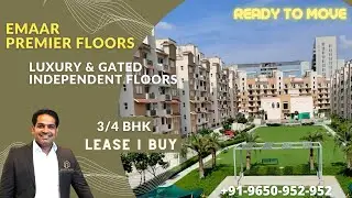 Emaar Emerald Floors Premier | Luxury | Gated | Independent Floors | with Club House