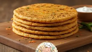 Tasty carrot paratha recipe#@foodie baby#food #recipe #paratharecipe #viralvideo 