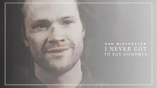 sam winchester || I never got to say goodbye.
