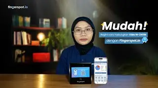 Mau Akses Data Absensi Online? Yuk Hubungkan Perangkat Biometrik Vida W-2411M dengan Fingerspot.io