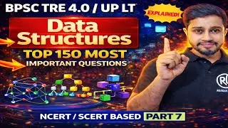 BPSC TRE 4.0 Computer Teacher Exam 🔥 Data Structures Important MCQs | Part 7