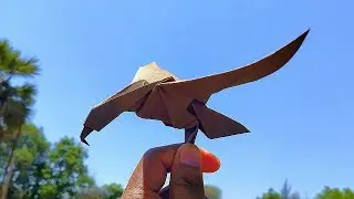 How to Make a Paper Bird || Easy origami Eagle || DIY