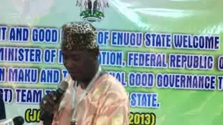 NGGTour: ENUGU STATE - Citizens Forum (PT2)