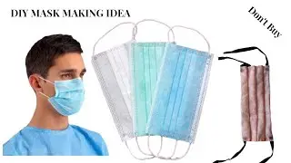 DIY Dust Mask Making|Don't Buy| Face Mask DIY No sew #coronavirus #coronamask #Corona #COVID-19
