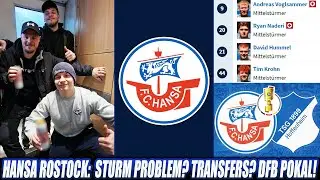 LIVE 🔴 Hansa Rostock Sturm Problem? Transfers? DFB Pokal Hansa Hoffenheim | Schippercrew Stammtisch