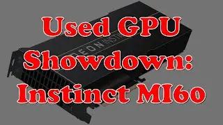 Used AMD Instinct MI60 GPU Review for Blender & AI &mdash; Budget Build 2025