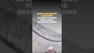 Philippines evacuates 900,000 people as Fung-wong intensifies into super typhoon