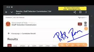 SSC CPO Result 2026 Cut Off Marks, Merit List Pdf Download/SSC CPO Result 2026 Tier 1 Download 