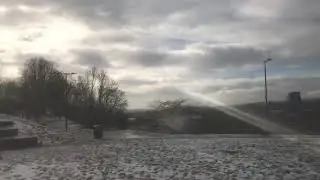 Snow in Sheffield, South Yorkshire, England, 3 February 2021
