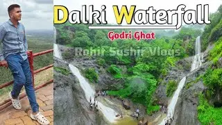 Godri Hill Station Photoshoot Point Waterfall | गोद्री धबधबा #explore #rohitsushirvlog #vlog #hills