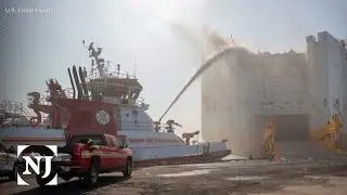 Deadly cargo ship fire in Port Newark is now contained
