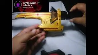 BANDAI SHINKENGER POWER RANGERS SAMURAI DX SPIN SWORD