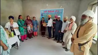 Free medical checkup medicines immunity booster kits for 376 people village  Lohgarh Distt Ludhiana