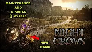 NIGHT CROWS - MAINTENANCE AND UPDATES 8-25-2025 3 NEW GEAR