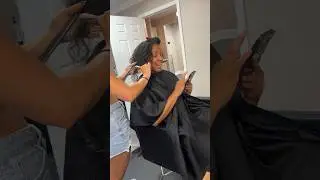 Big chop on curly hair #curlyhairstyle #bigchopjourney #bigchop #curlyhairstylist