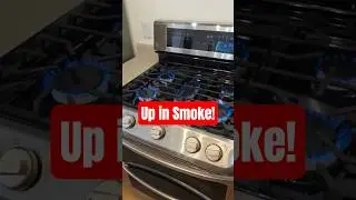Direct Airflow Hits Your Gas Flame and Then This Happens #dangerous #viral