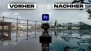 DJI Osmo Pocket 3 D Log Color Grading Tutorial - MIT & OHNE LUTs