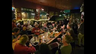Jamsessie in Caf&eacute; de Plantage 5 maart 2024.  www.leidseglibber.nl