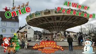 Onride Alt Wiener Karussell Schafer (Zierer Spring-Pferdekarussell) 4K