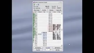 Firetip Trading Platform - Video 9 b - OCO Bracket Orders with Advanced Trader