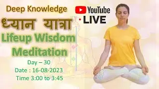Day 30 VMC Life Wisdom Meditation with Deep Knowledge and Experience Sharing