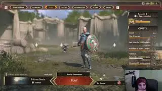 Warlander | Cleric main learns more knight combos