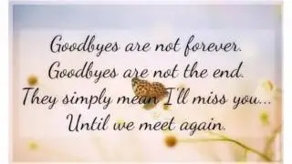goodbye messages