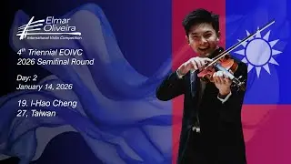 2026 EOIVC Semifinal Round | 19 I Hao Cheng, Taiwan, 27