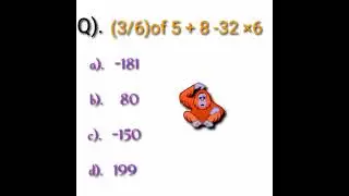 BODMAS concept related question