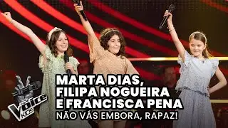 Marta Dias, Filipa Nogueira e Francisca Pena | Batalhas | The Voice Kids Portugal 2025