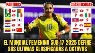 AS&Iacute; SE JUGAR&Aacute; LA TERCERA FECHA DEL MUNDIAL FEMENINO SUB 17