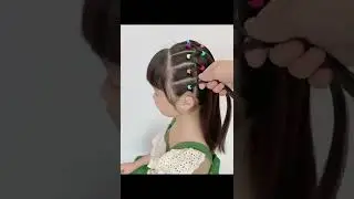 Easy hair design for Cute😘Baby Girls #youtubeshorts#shorts #ytshorts#hairstyle #hairdesign