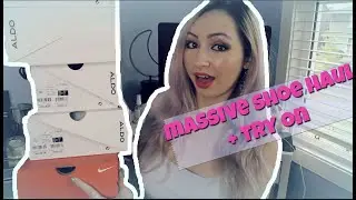 MASSIVE ALDO / NIKE SHOE HAUL + TRY ON | SUMMER 2020