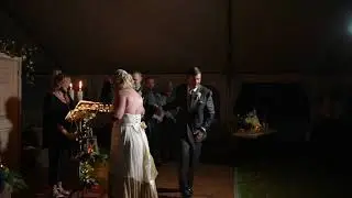 Andrea & Evan's Candlelit Wedding