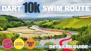 River Dart 10k Swim Route in Detail