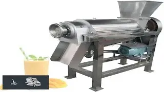 Commercial Apple Spiral Crusher Juicer Extractor Fruits Production Line Processing Machine