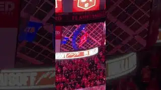 Mikka's Jersey Being Raised to the Radtors #nhl #flames #cofred #34 #fypシ #fyp #shorts #legend
