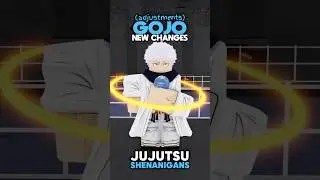 GOJO&rsquo;S ALL NEW CHANGES!! #jujutsushenanigans #roblox #foryou #jjk #jjs #gojo