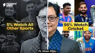 The Hidden Cost of Cricket Obsession in India | ft. Kiren Rijiju