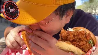 BEST CHICKEN SANDWICH IN ORLANDO? | JAM HOT CHICKEN | DAY IN THE LIFE VLOG