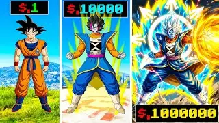 $1 Goku to $100,000,0000 OMNI KING GOKU in GTA 5 !